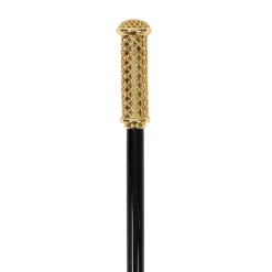 Il Marchesato Walking Cane - Elegant Gold Filigree Handle Outlet