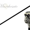 Il Marchesato Walking Stick Monkey Lacquered in an Ivory Color New