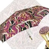 Il Marchesato Women's Folding Umbrella - Exclusive crimson Design Clearance