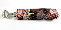 Il Marchesato Women's Folding Umbrella - Wonderful Heron Design Fashion