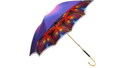 Il Marchesato Women's Umbrella - Swarovski Cristals - Double Cloth Fashion
