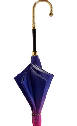 Il Marchesato Women's Umbrella - Swarovski Cristals - Double Cloth Fashion