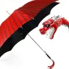 Il Marchesato Wonderful umbrella with hand painted and silverplated 925 Dragon Online