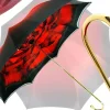 Il Marchesato Wonderfull Red Umbrella With Rose Design Discount