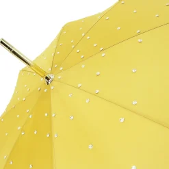 Il Marchesato Yellow Gold Women's Umbrella Fashion Crystals Umbrellas Great Gift Idea Clearance